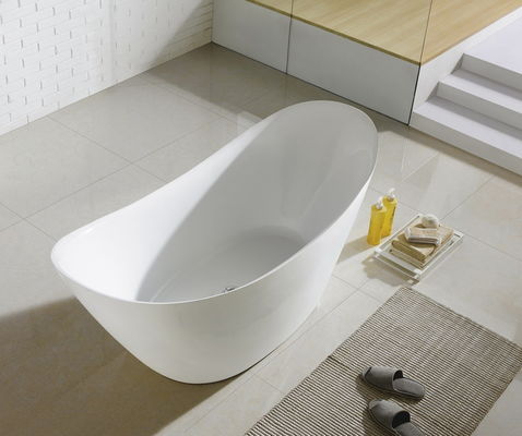 小さい浴室、60 x 30の60 x 32の60 x 36の樹脂の支えがないたらいの深く浸る立場のたらいだけ