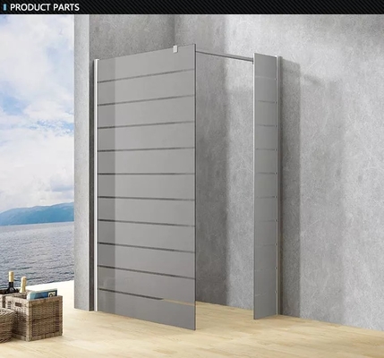 Framelessガラス シャワー・カーテン/小屋を曇らす浴室のための曇らされた注文のガラス シャワーのドア